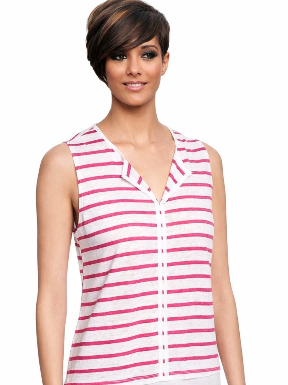 Sanctuary Hanna Striped Layered Sleeveless Top